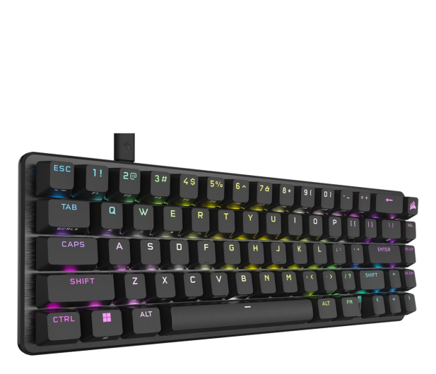 CORSAIR Klawiatura K65 Pro Mini RGB 65% Optical-Mechanical CH-91A401A-NA - 1160992 - zdjęcie 2